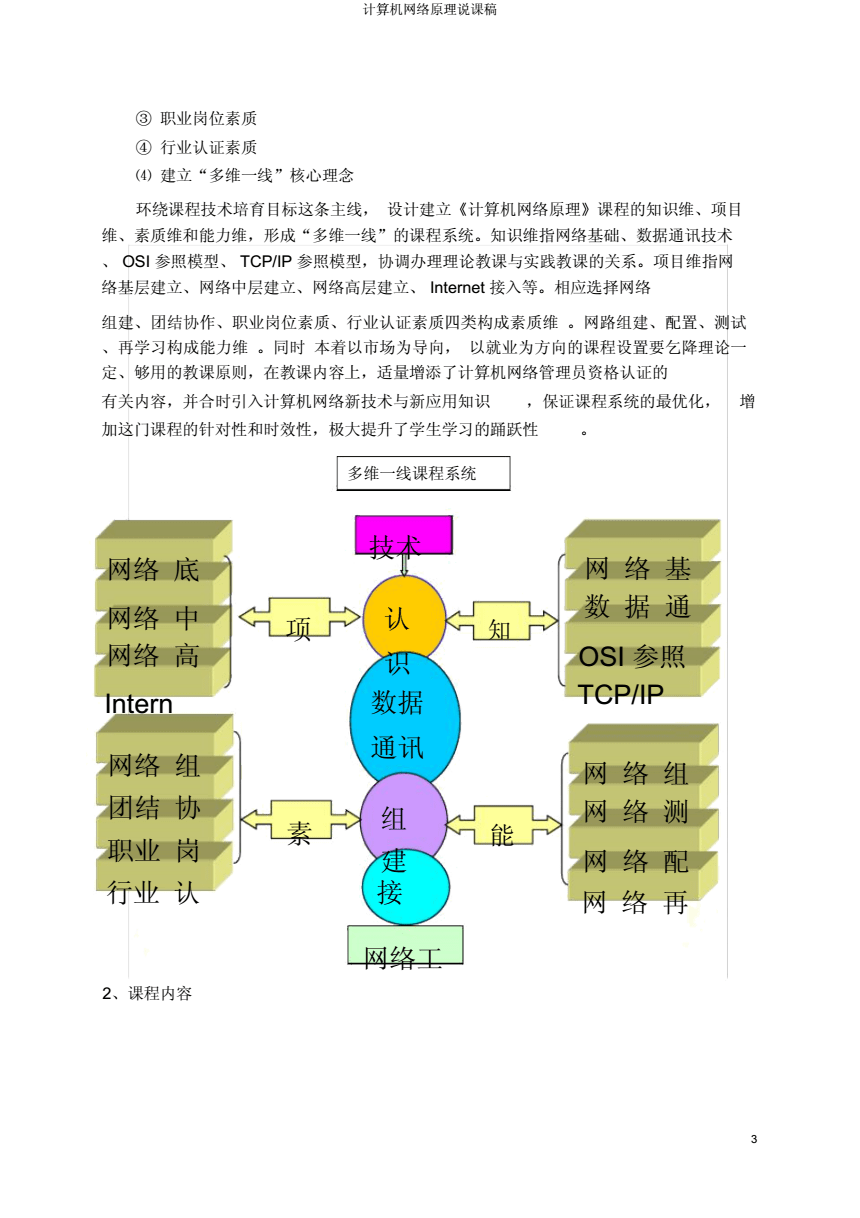 计算机网络功能及应用教案详解